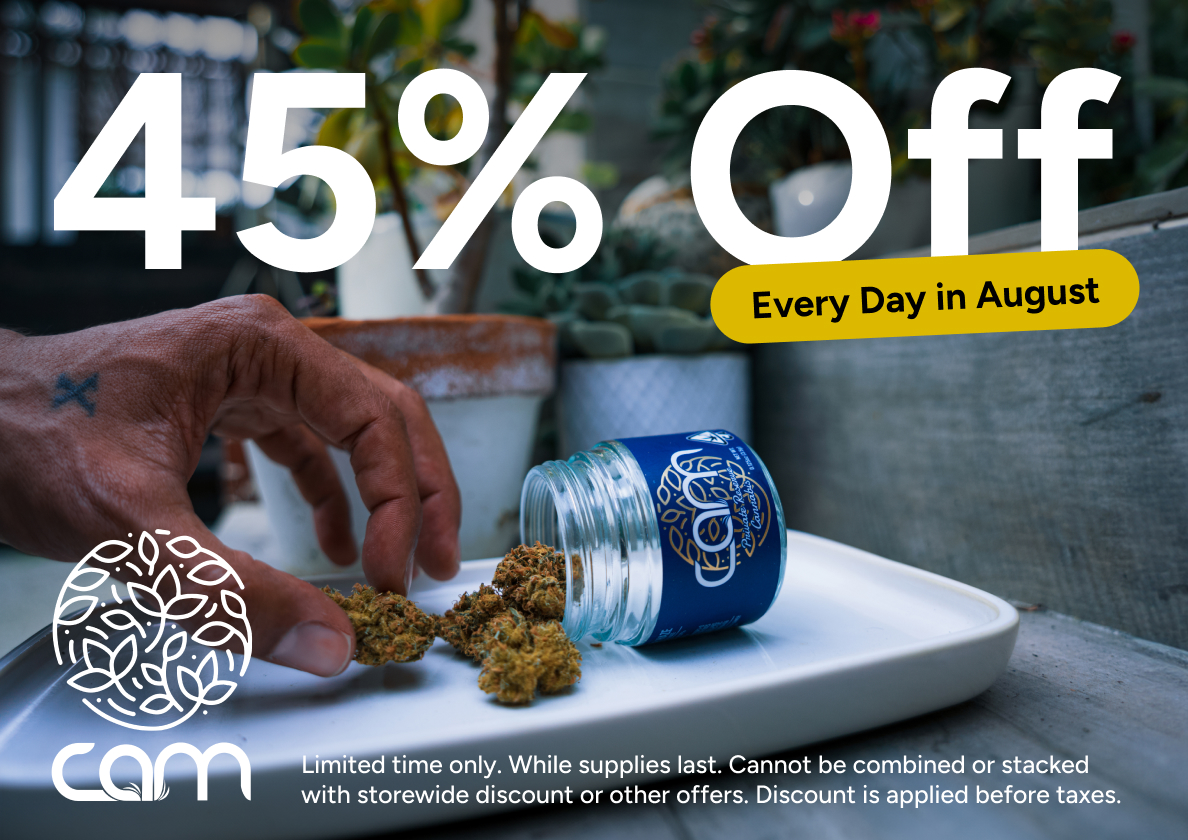 45% Off CAM