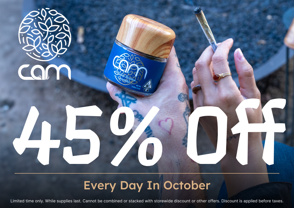 45% Off CAM