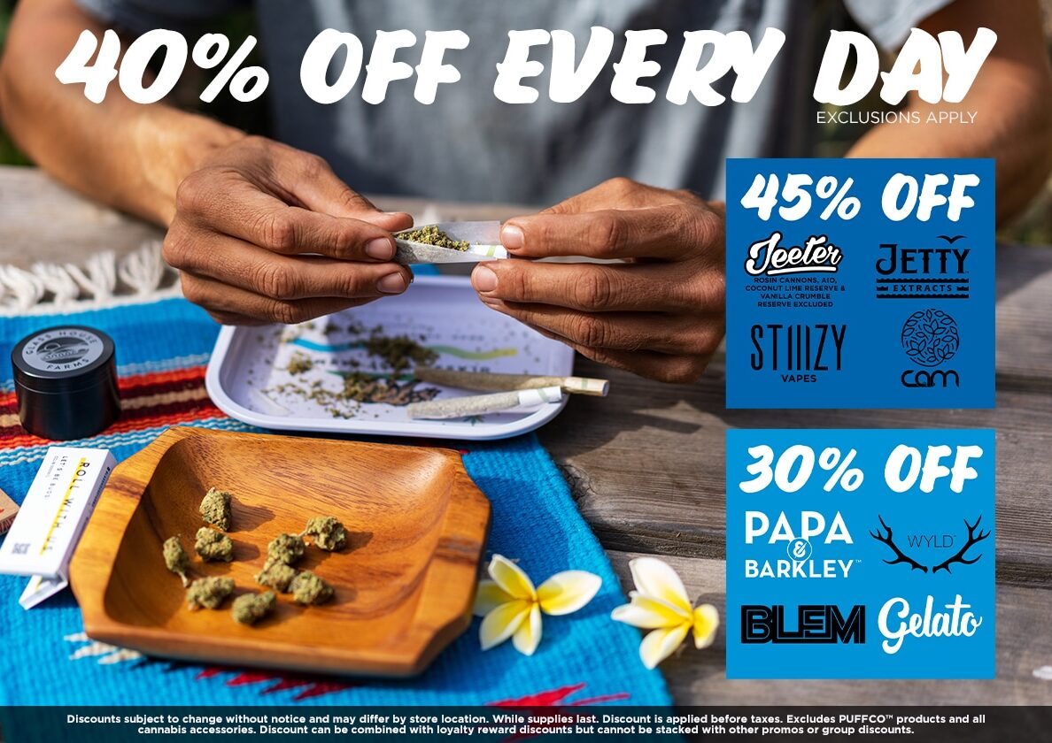40% Off All Products 