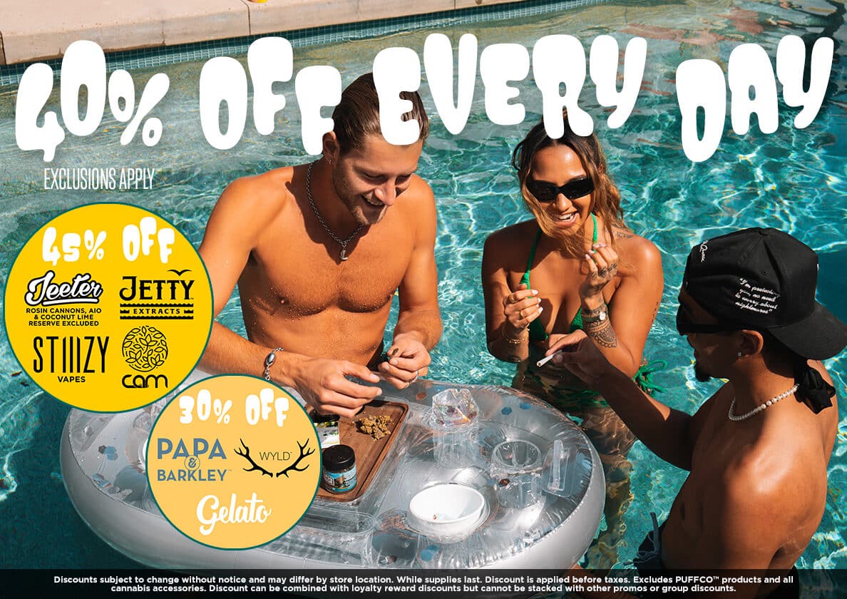 40% Off All Products 