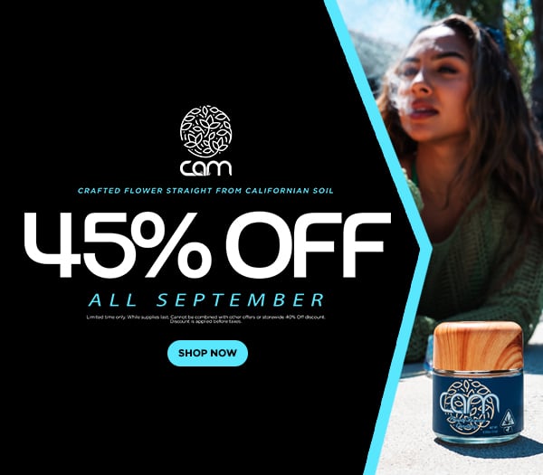 45% Off CAM