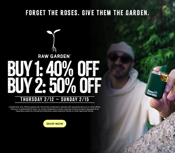 50% Off Raw Garden