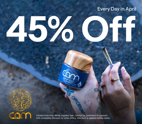 45% Off CAM