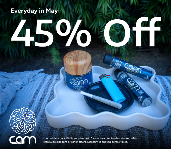 45% Off CAM