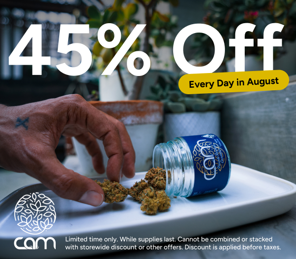 45% Off CAM