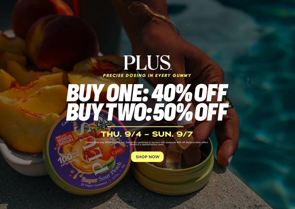 50% Off All PLUS Products