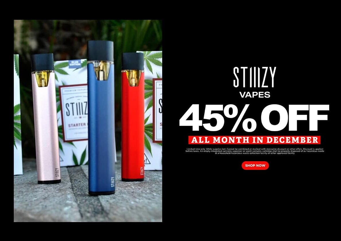 45% Off STIIIZY Vapes