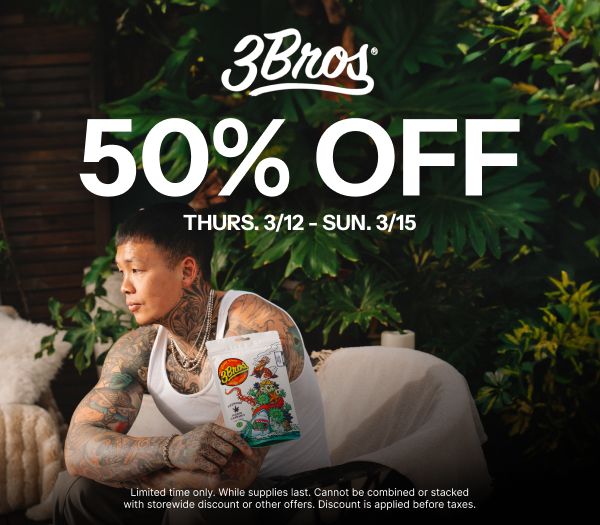 50% Off 3Bros