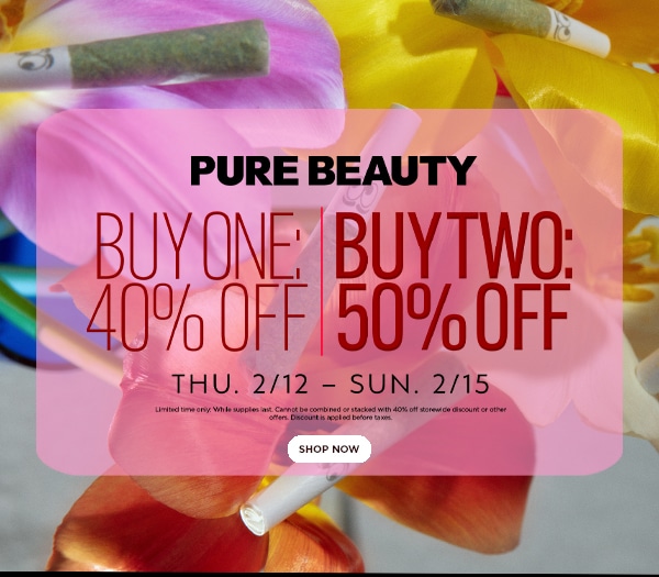 50% Off Pure Beauty