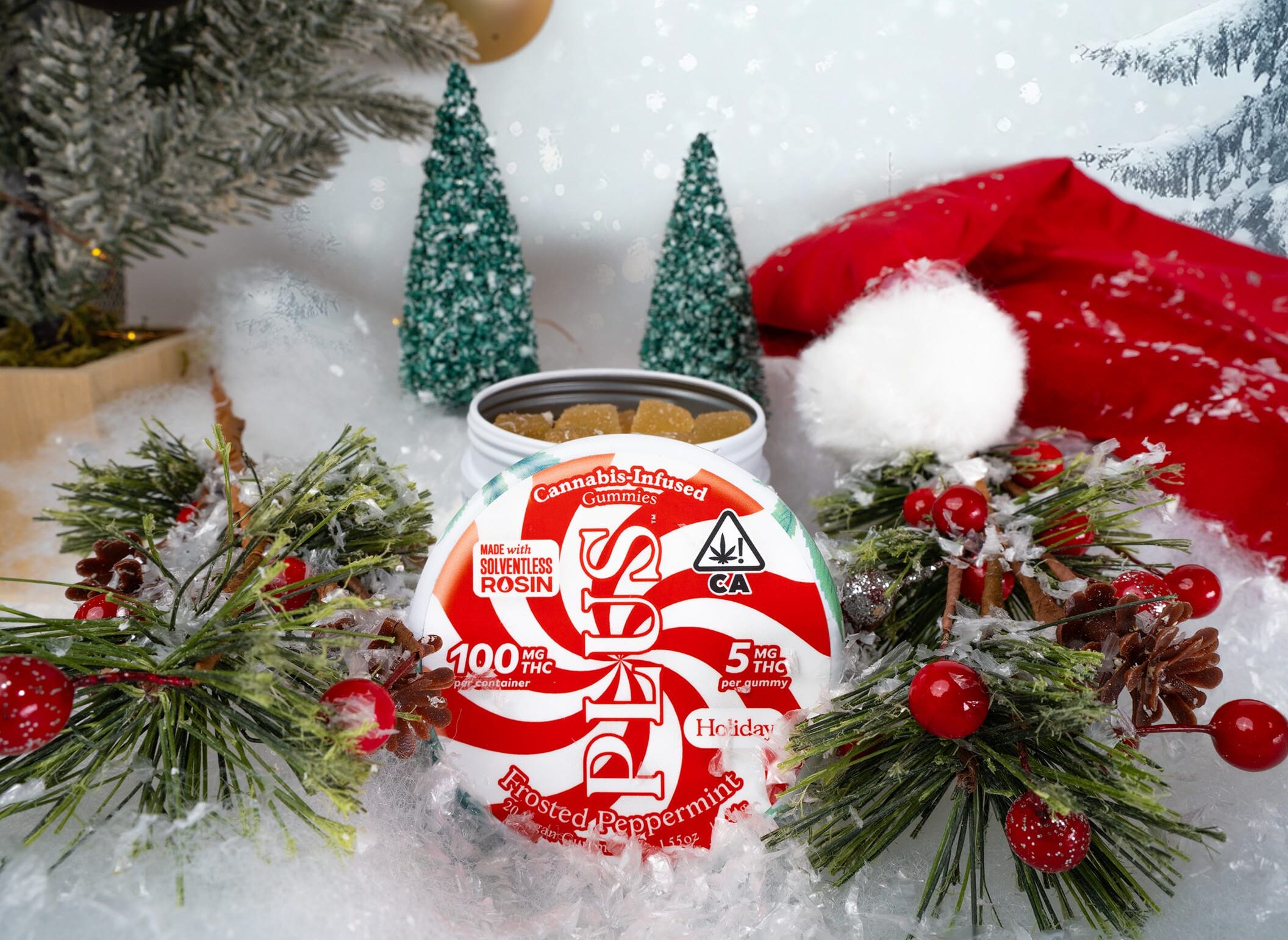 New Strain: PLUS Frosted Peppermint