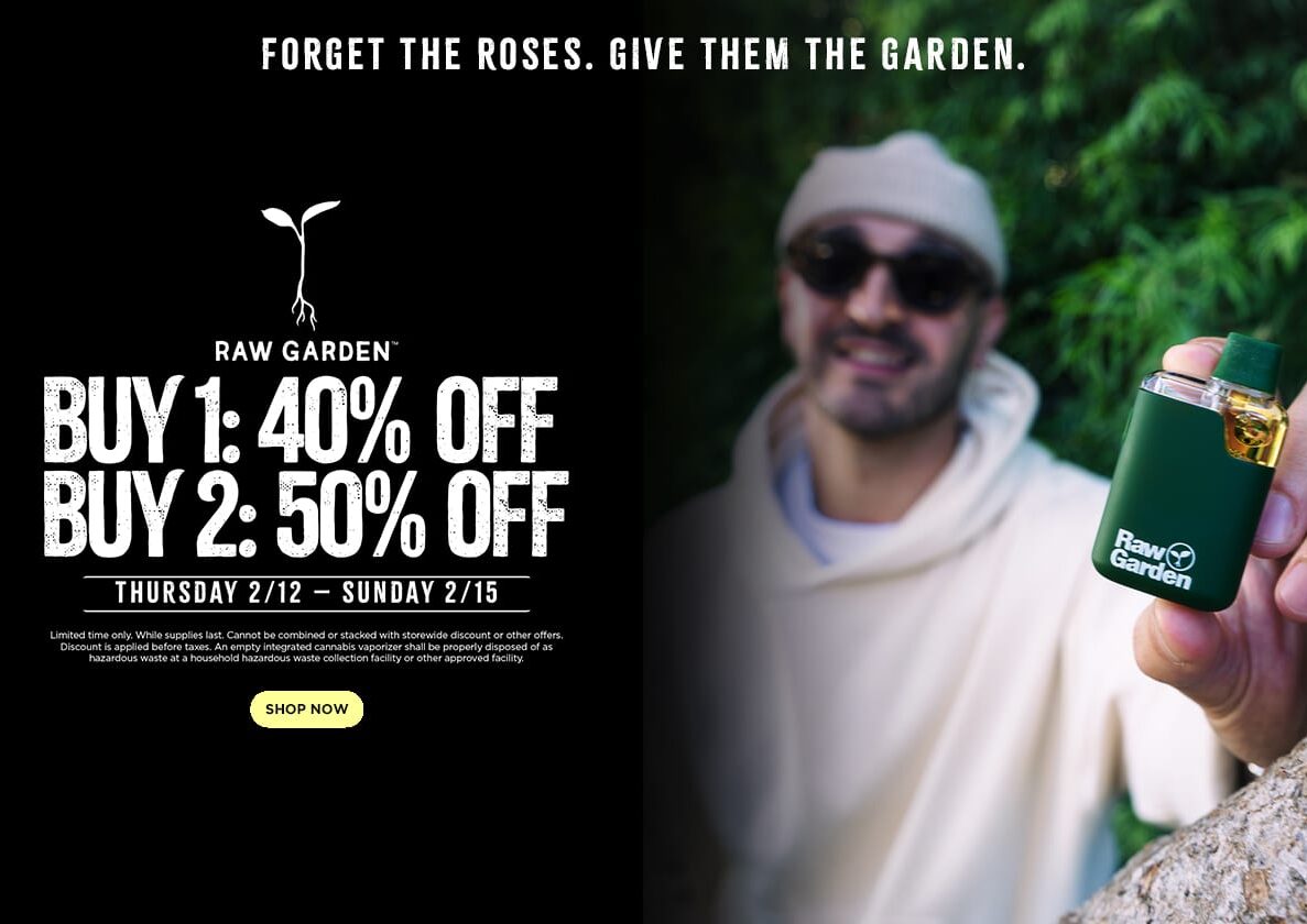 50% Off Raw Garden