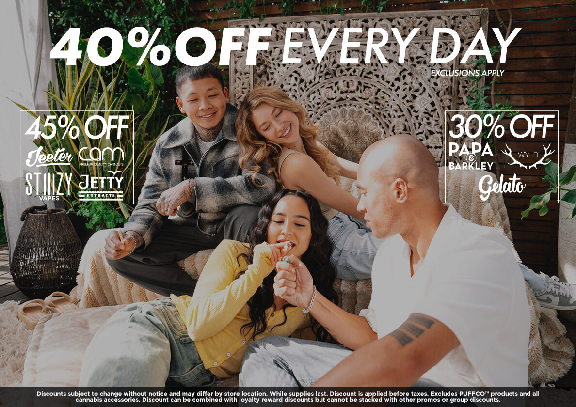40% Off Every Day