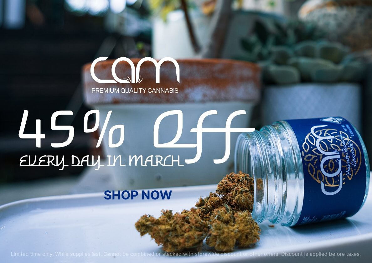45% Off CAM