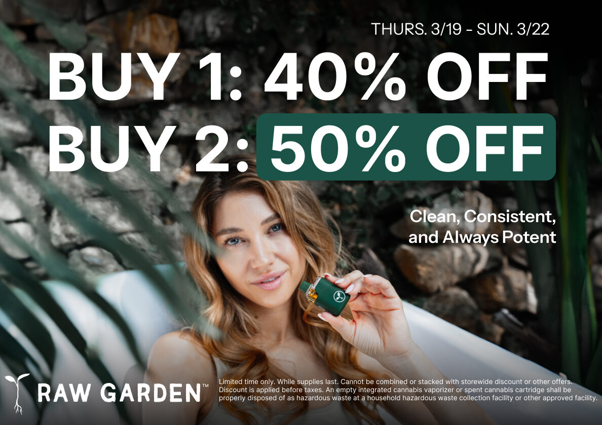 50% Off Raw Garden