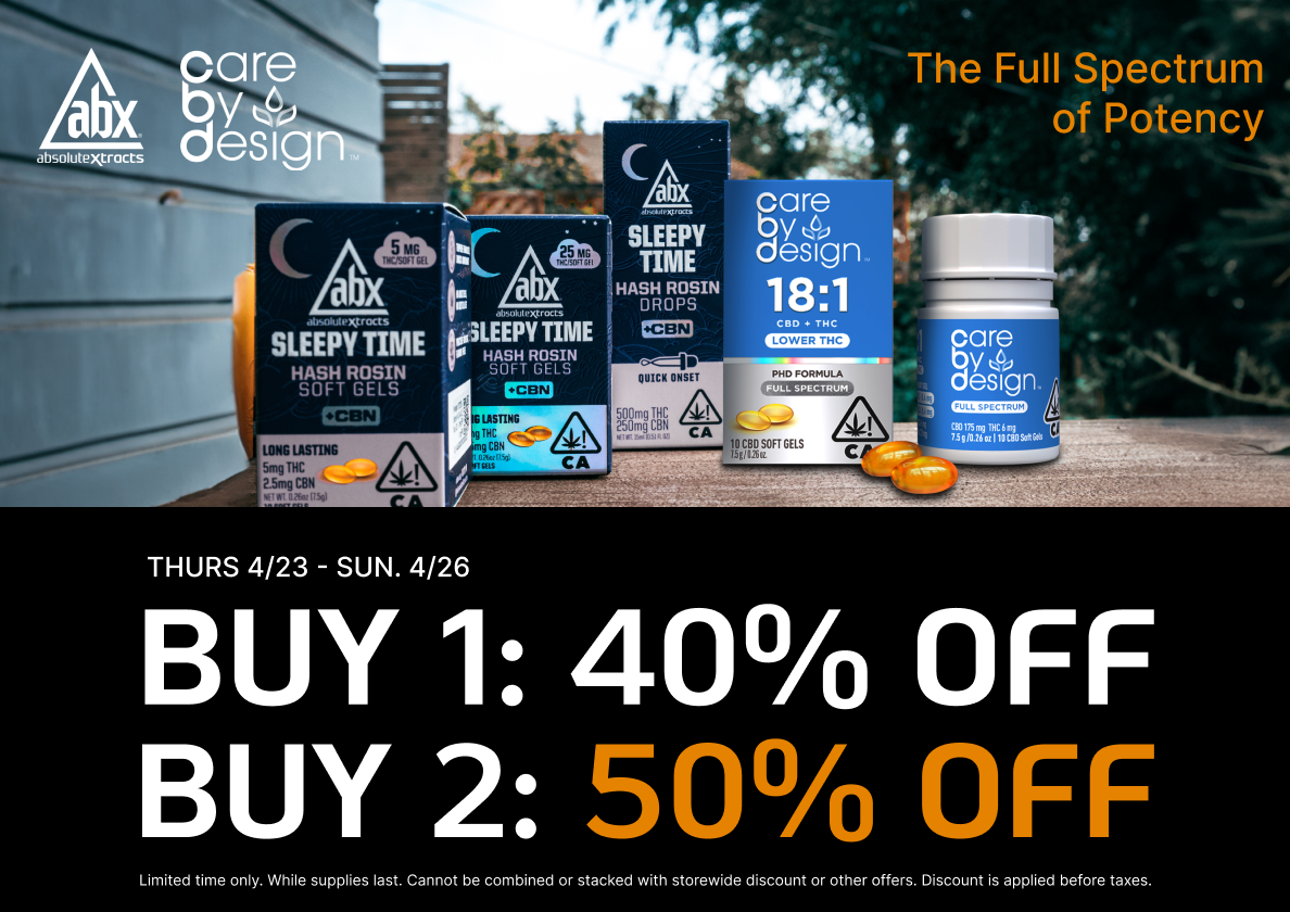 50% Off ABX & Care by Design