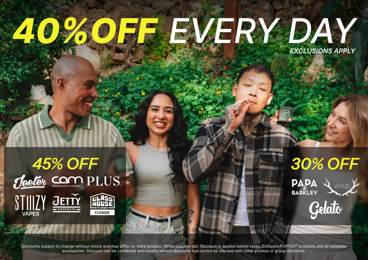 40% Off All Products 