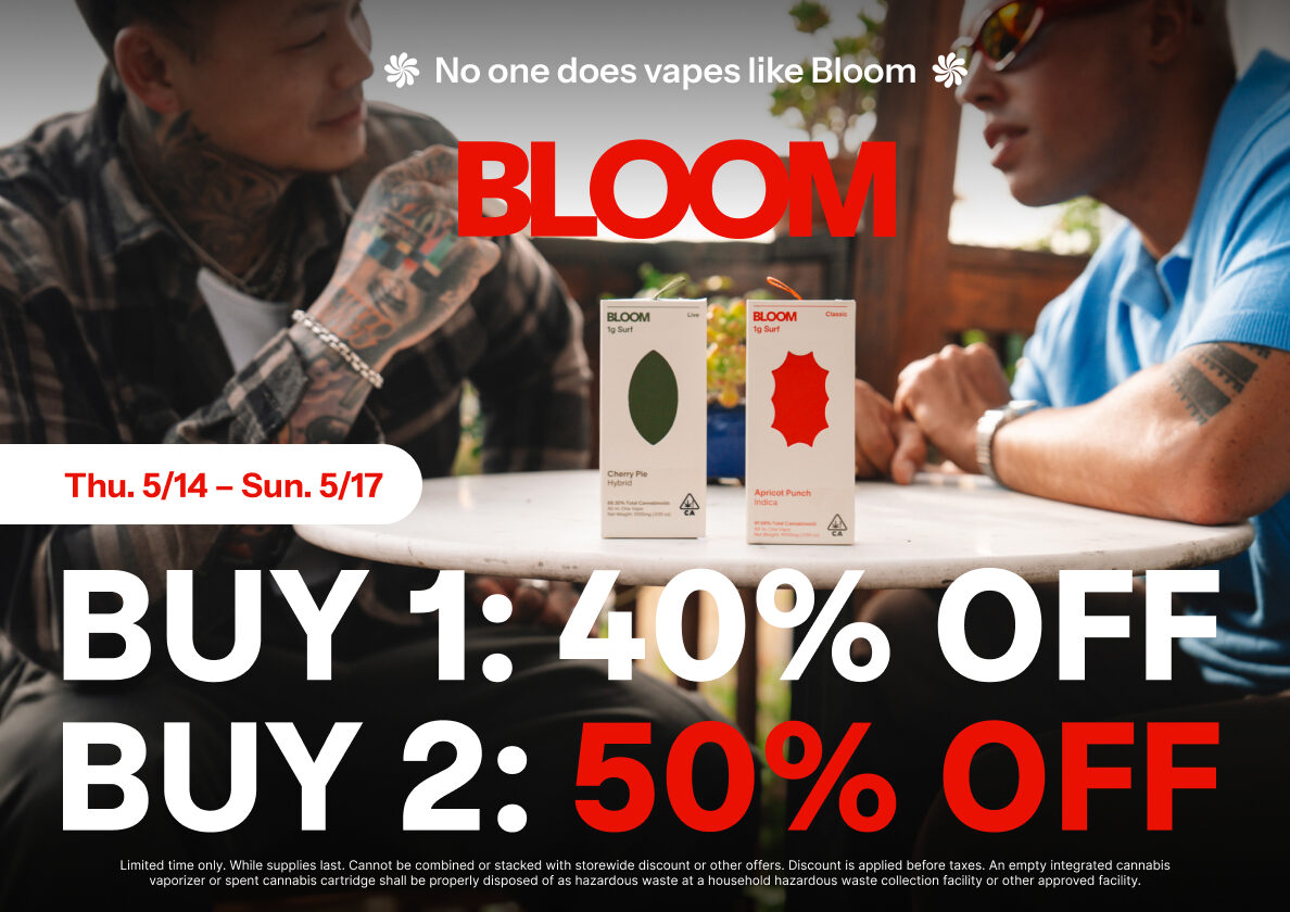 50% Off Bloom