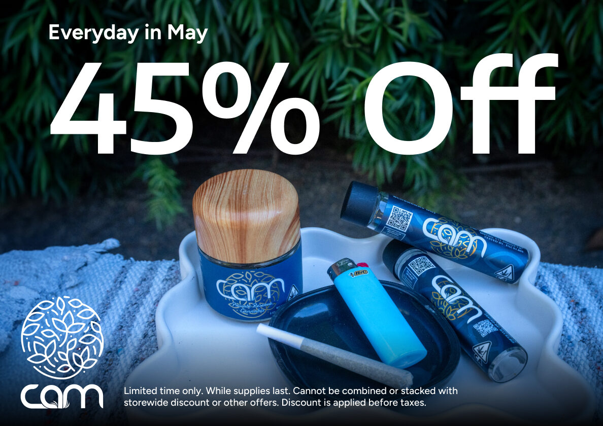 45% Off CAM