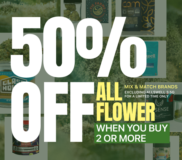 50% Off Flower